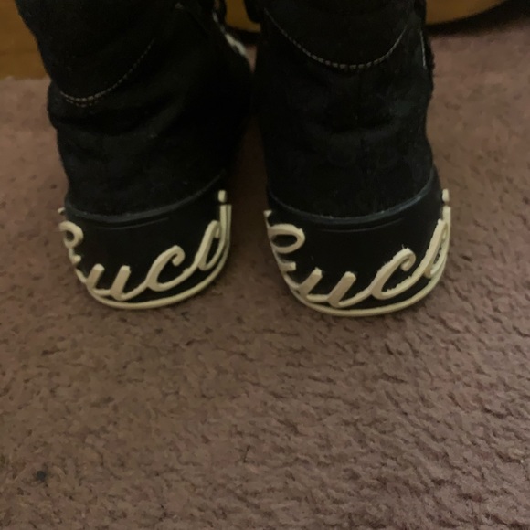 Gucci hightop straps sneakers authentic used - Picture 2 of 5